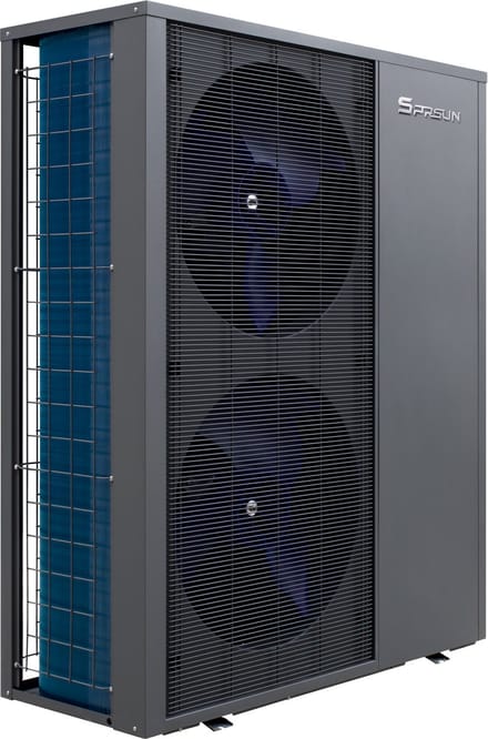 SPRSUN Commerciële Monoblock Warmtepomp CGK-080V4P-B / CGK-100V4P-B – 25 / 30 kW – R290