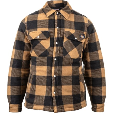 Dickies Portland Polyester Heren Khaki Casual Shirt