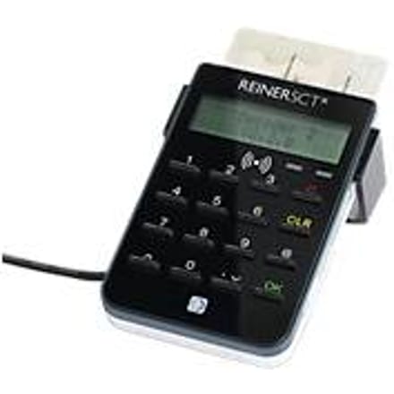 REINERSCT chipkaartenlezer cyberjack RFID standaard, PIN-invoer, ZKA-standaard