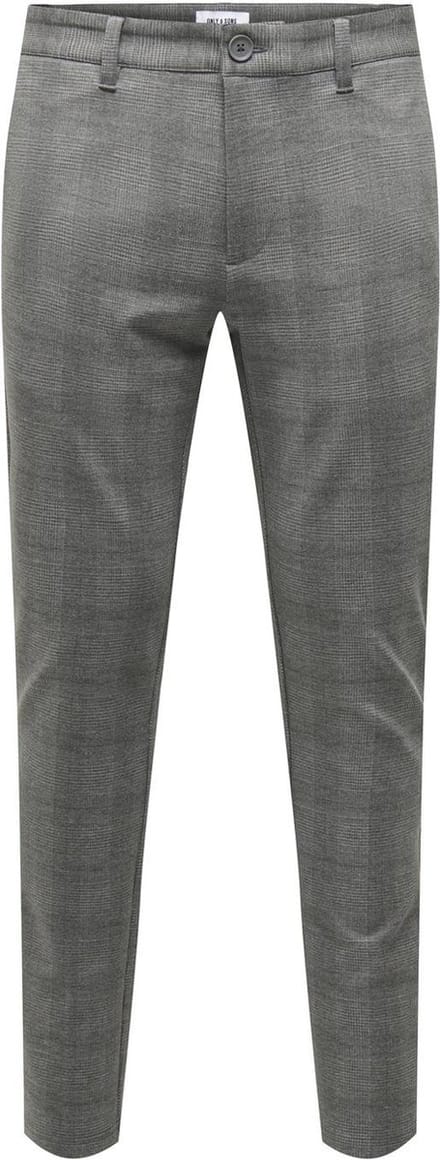ONLY&SONS - ONSMARK SLIM CHECK 020919 PANT NOOS - Heren - Broeken