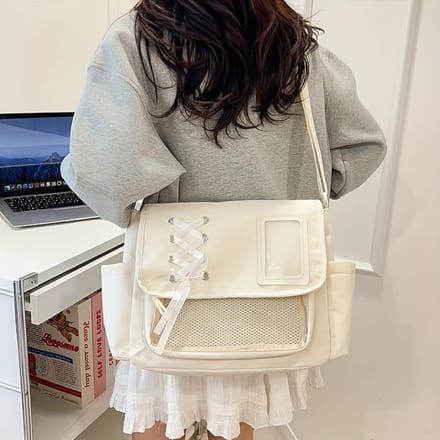 Modieuze Casual Dames Schouder Crossbody Tas, Ideaal voor Pendelen gray