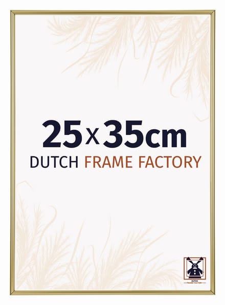 Fotolijst 25x35 cm - Kunststof - Goud - Angers