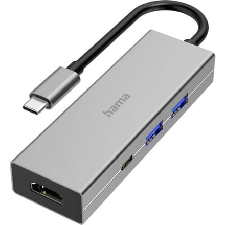 Hama Multiport Adapter - docking station - USB-C 3.2 Gen 1 - HDMI