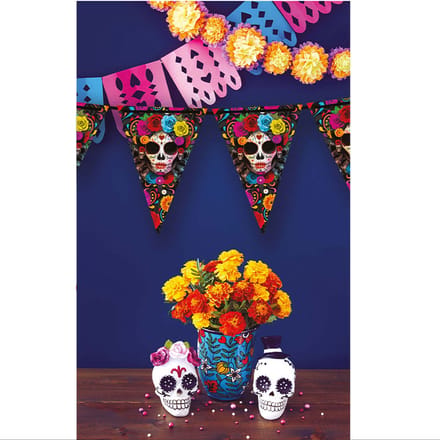 Fiestas Guirca - Vlaggenlijn catrina (300 cm)