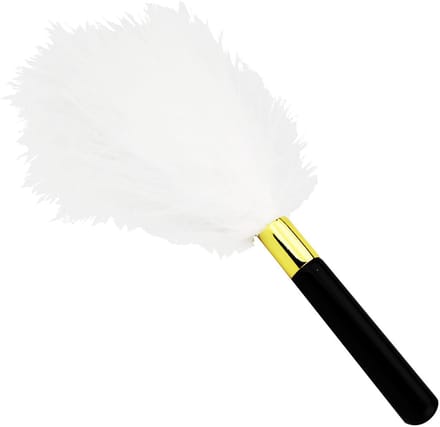 Power Escorts - Feather Teaser White
