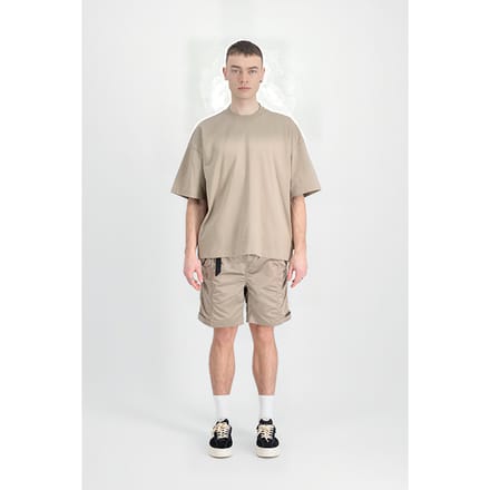 Alpha Industries Heavy T Uv Vintage Sand Größe: XS | Basic T-Shirts Outlet | Herren | Braun