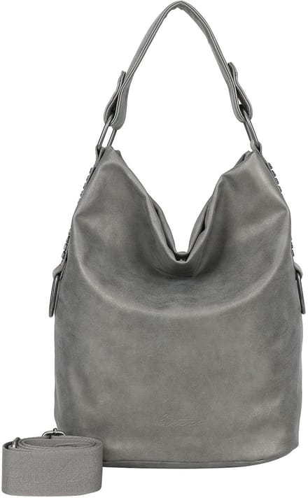 Fritzi aus Preußen handtas schoudertas Olga Limited Rivet Hand Bag Rivet grijs