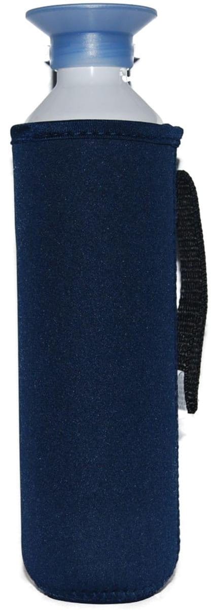 Koelhoud warmhoud hoes  voor dopperfles | Navy | Flessen koelhoudhoes