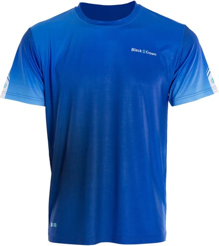 Black Crown Dallas T-shirt Met Korte Mouwen Blauw S Man