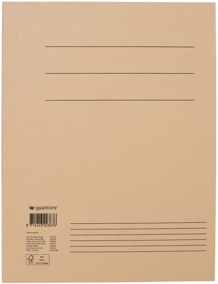Dossiermappen Quantore A4 320 gr Chamois – set 10 stuks