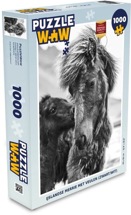 Puzzel Paarden - Veulen - Bont - Legpuzzel - Puzzel 1000 stukjes volwassenen
