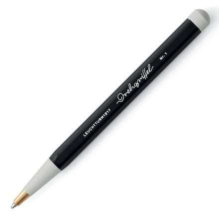 Leuchtturm Drehgriffel Gel black