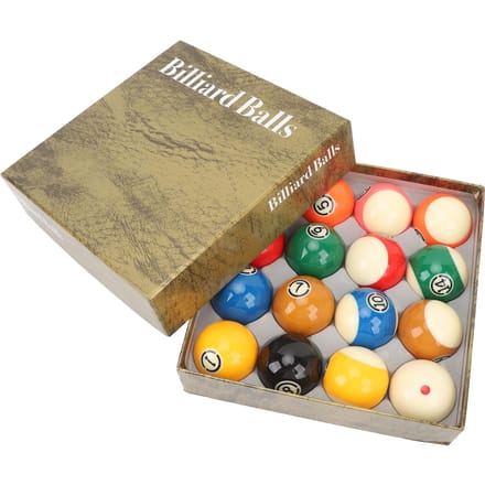 Set de 16 Boules de Billard 2,25 Pouces Boules de Billard en Résine pour Entraînement Remplacement Billiards beige