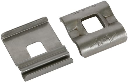 Dehn Contactplaat Dubbele Klang Met Vierkant Gat Toebehoren - 540261 [100 stuks]