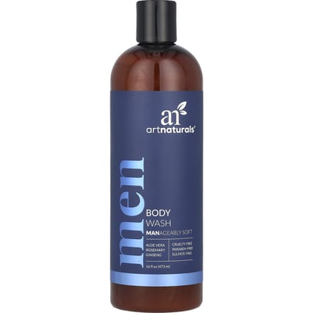 Artnaturals, Hommes, Gel Douche, 16 oz Liquide (473 ml) brown