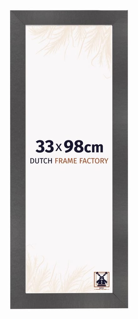 Fotolijst 33x98 cm - MDF - Zwart Mat - Praag