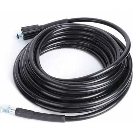 Hogedrukwaterslang Rubber Flexibel Explosiebestendig Wasmachineriool voor Huis Tuin 10m gray