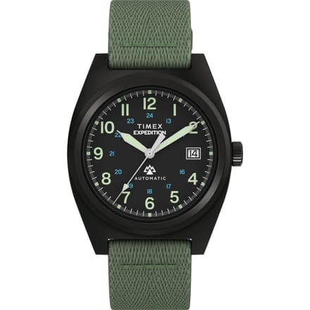 Timex Expedition North Capstone TW2Y39800 Horloge - Textiel - Zwart - Ø 39 mm