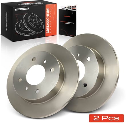 Frankberg 2x Remschijven Achteras voor Nissan