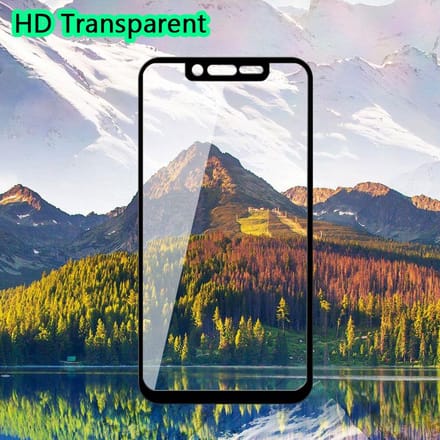 Glass Screen Protector for LG G8s ThinQ _ Black