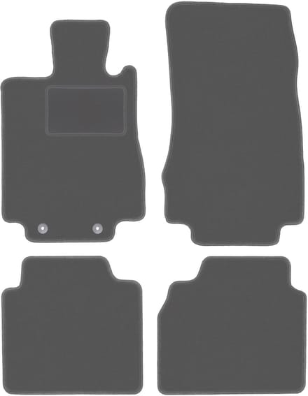 Grafiet automatten voor: Mercedes S W220 lang (1998-2005)