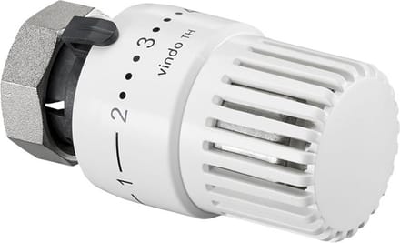 Oventrop Thermostaatkop vindo TH M30x15 met nulstand wit