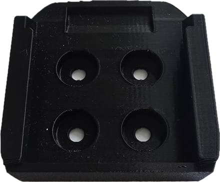 Vormvast accuhouder voor Makita 18V