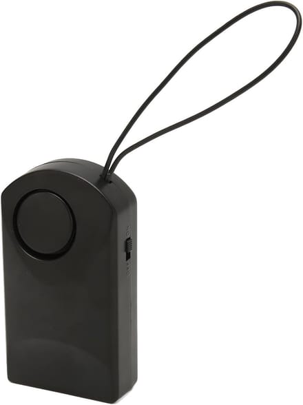 Deuralarm - Trilalarm - Extra Beveiliging - 120dB Luid Alarm - Mini Formaat - Wit
