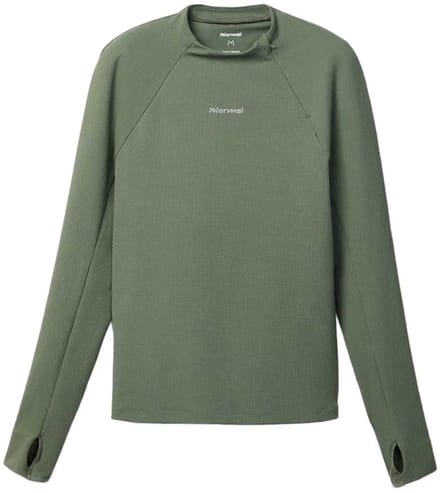 NNormal | Trail Long Sleeve | Dames | 180+ Gram | Dark Green | S -