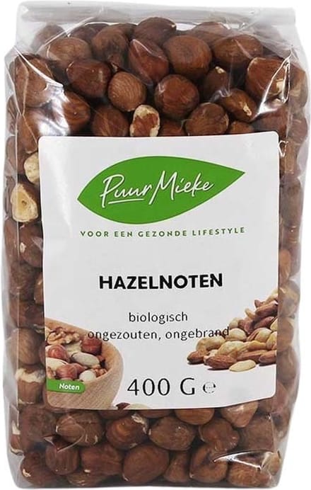 Hazelnoten rauw - 400g - BIO