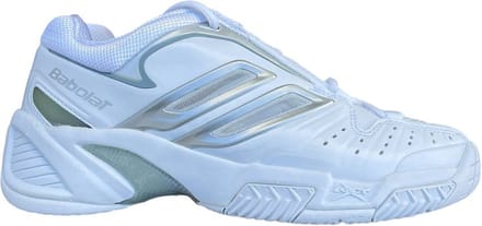 Babolat Team Tennisschoenen - Wit/Zilver - Maat 37 - Dames
