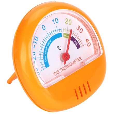 Koelkast Vriezer Thermometer Grote Wijzerplaat Thermometer(Mechanisch Rood)