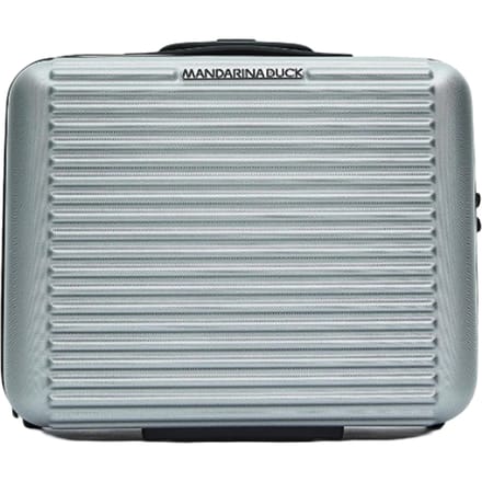 MANDARINA DUCK met laptopvak Tank Case Pilot Trolley Grigio Zilverkleurig 40cm