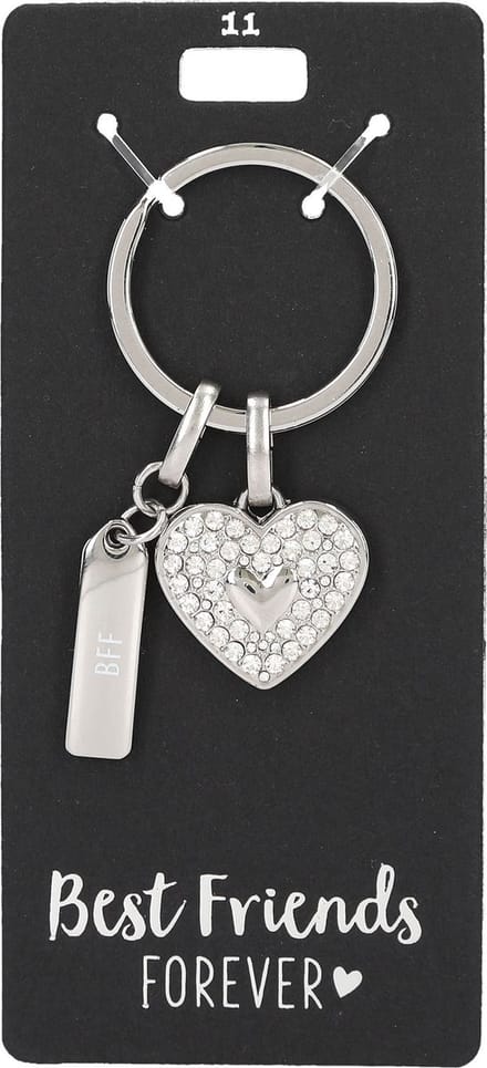 Depesche - Glamour sleutelhanger - mot. 011 - Best friends forever
