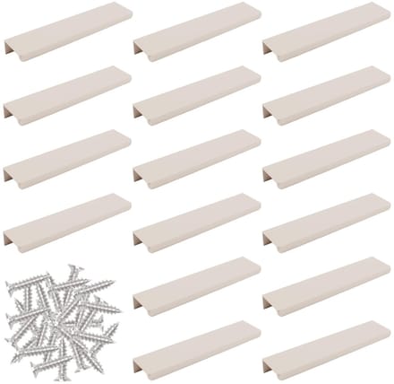 Dailygoods- Ladegrepen 16 Stuks - Verborgen Handgrepen - Aluminium