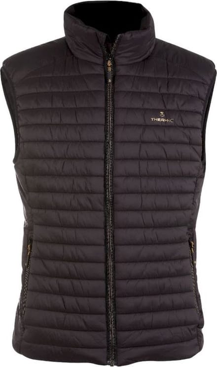 Therm-Ic PowerVest Heat - Donsjack - Heren Black - Black S