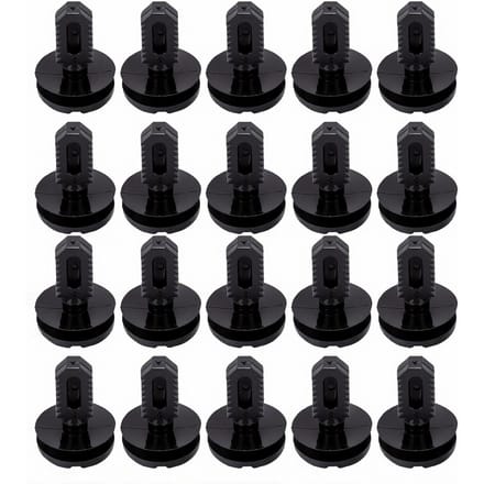 20 STUKS Kofferbak Bekleding Clip 51471945266 Vervanging voor 3 Serie E30 E36 E46 E60 E93 black
