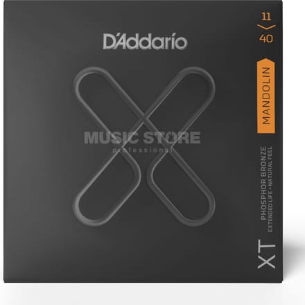 D'Addario XTM1140 Mandoline Snaren (11-40) Phosphor Bronze, Medium