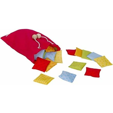 GOKI Memory - Voelkussens - In Katoenen Zakje - 3 Jaar