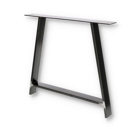 Seart Groep - Stalen Tafel Noga - Type A - 80x71 cm - Zwart