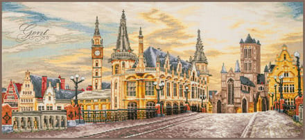 Lanarte - Telpakket kit - Stadszicht van Gent - PN-0205236