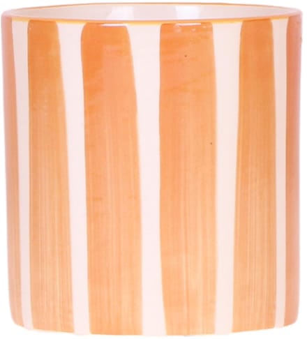 Kolibri Home | Painted stripe - Orange - Ø9cm