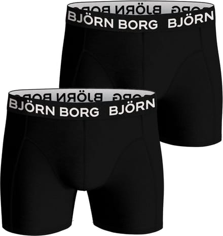 Björn Borg Bamboo Cotton Blend boxers - heren boxers normale lengte (2-pack) - multicolor
