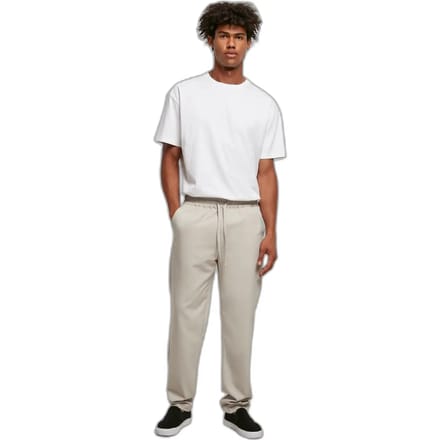 Urban Classics - Tapered lightasphalt Heren joggingbroek - XXL - Grijs