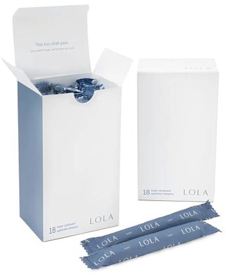 Biologische katoenen tampons met kartonnen applicator - 36 stuks