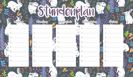 Wallvy - Magnetische Lesplan - 45x26cm - Biedt Personaliseeropties - Droog uitwisbare Marker Compatibiliteit