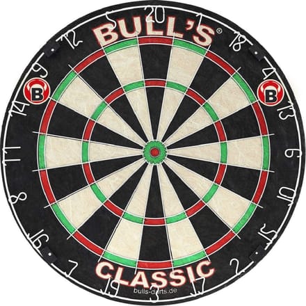 Classic Bristle Dartbord voor Thuisgebruik - Officiële Toernooiafmetingen