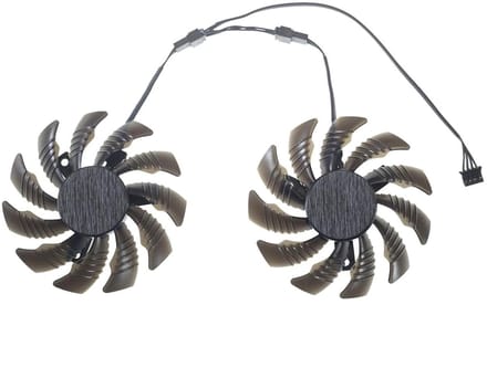 Koeler Ventilator - Vervanging Fan - Grafische Kaart Koeling - 4-Pin Interface - 75MM - Zwart