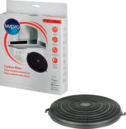 WPRO - koolstoffilter voor afzuigkap voor afzuigkap - model 211 - 484000008635