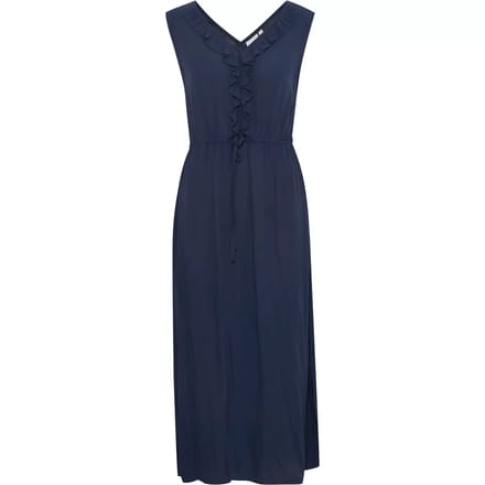 ICHI Jurk Marrakech Total Eclipse Donkerblauw - Maat S